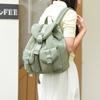 Schoolbag Large Capacity Simple Wind Multi-Pocket Ladies Backpack Light Commuter Backpack Fashion Versatile Casual Going Bag