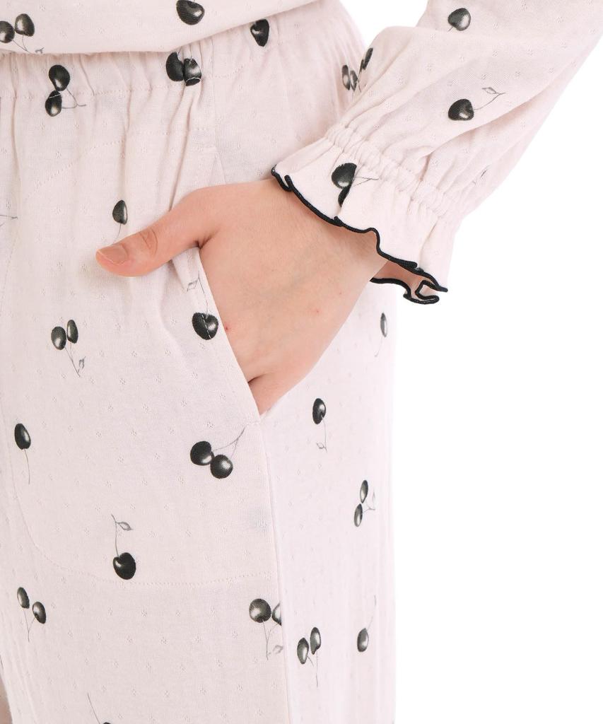 Cotton Cherry Frill Pajamas