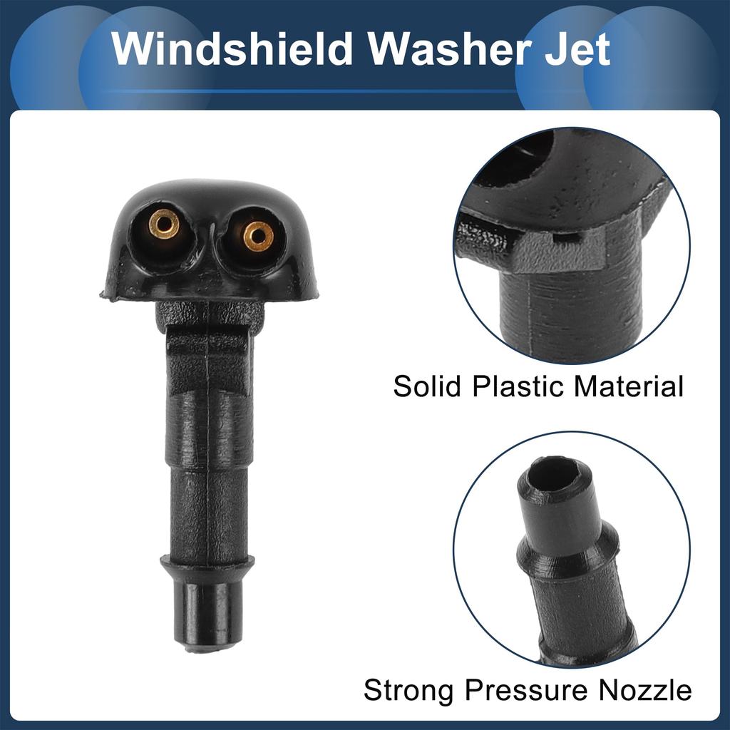 INFINAUTO Front Windshield Washer Nozzle Front Wiper Spray Nozzle with
