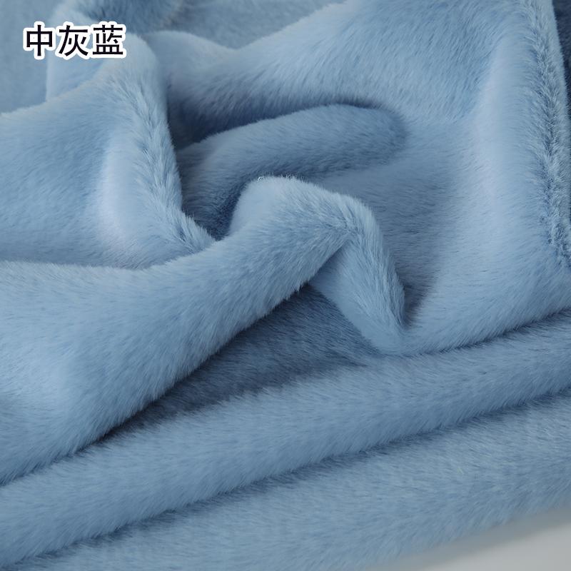 Superior-Grade Blue Colour First-Class Series-Collection First-Class 8Mm Imitation Premium-Quality Otter High-Standard Rabbit Premium-Quality Fur