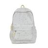 Niche Star Printed Backpack Female Student Face Value Campus Backpack Junior High School Student High School Student Schoolbag