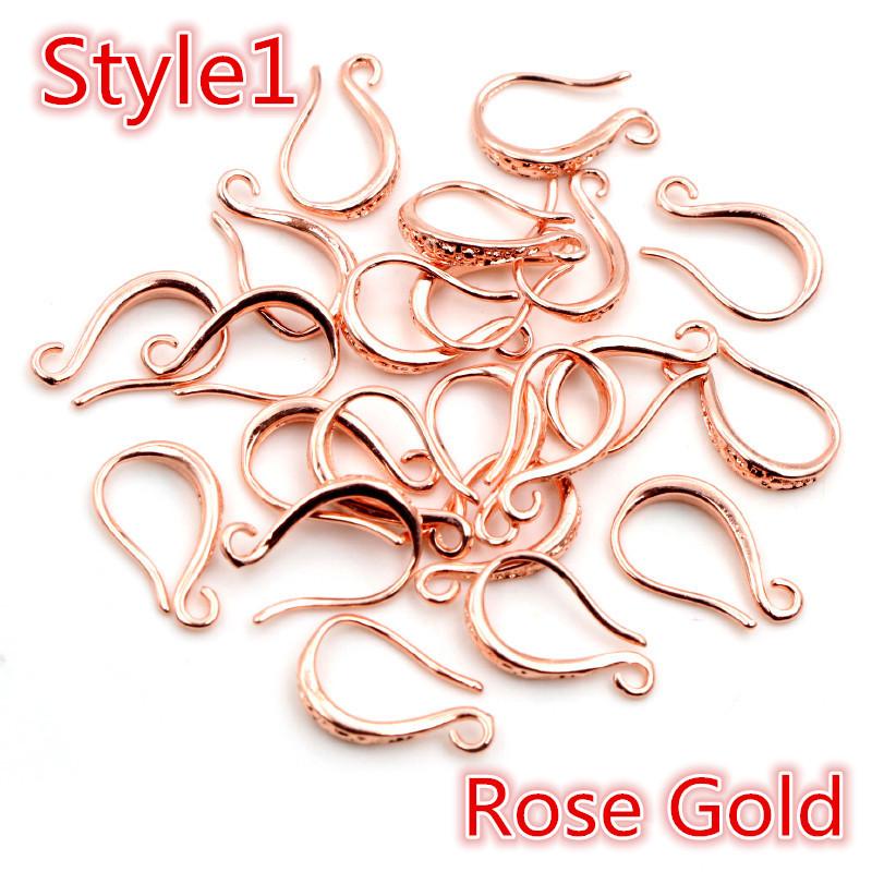 15x10mm 20pcs High Quality Silver Plated Bronze Gold Color French Earring Hooks Wire Settings Base Setting WholeSale