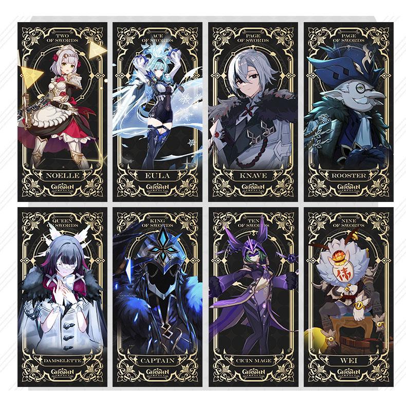 New Arrival Genshin Impact Tarot 56 PCS