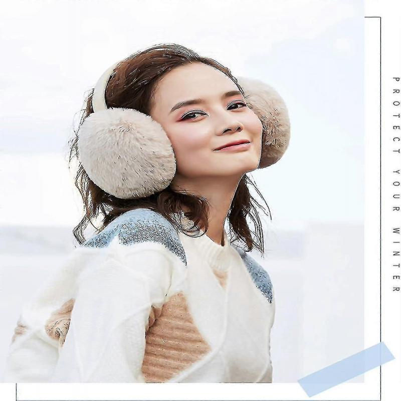 Winter Ear Muffs Warm Earmuffs Cute Foldable Outdoor For Women Girls