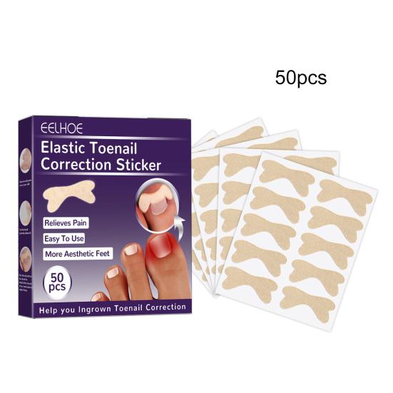 

Yousheng 50 шт./компл. самоклеящиеся водонепроницаемые дышащие корректирующие наклейки для ногтей корректор для вросших ногтей 50pcs