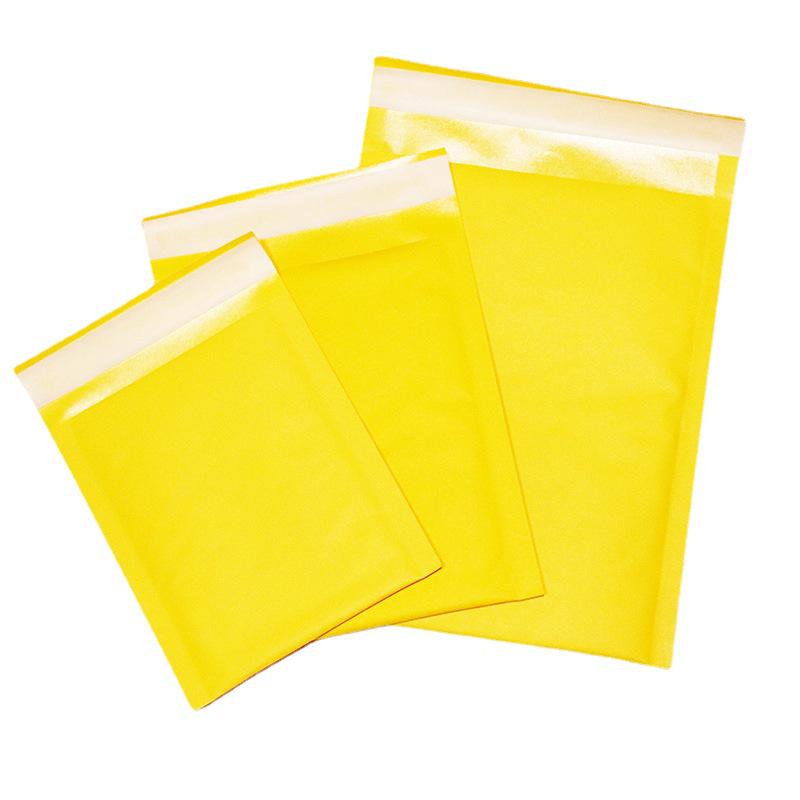 Custom Logo Yellow Waterproof Bubble Envelopes - Foam Padded, Self-Adhesive, Anti-Collision Packaging Bags