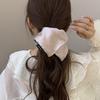 Full Sky Star Satin Large Intestine Hair Band, Solid Color High-end Hair Accessory, Hair Tie, Hair Tie, Hair Accessory, Leather Band