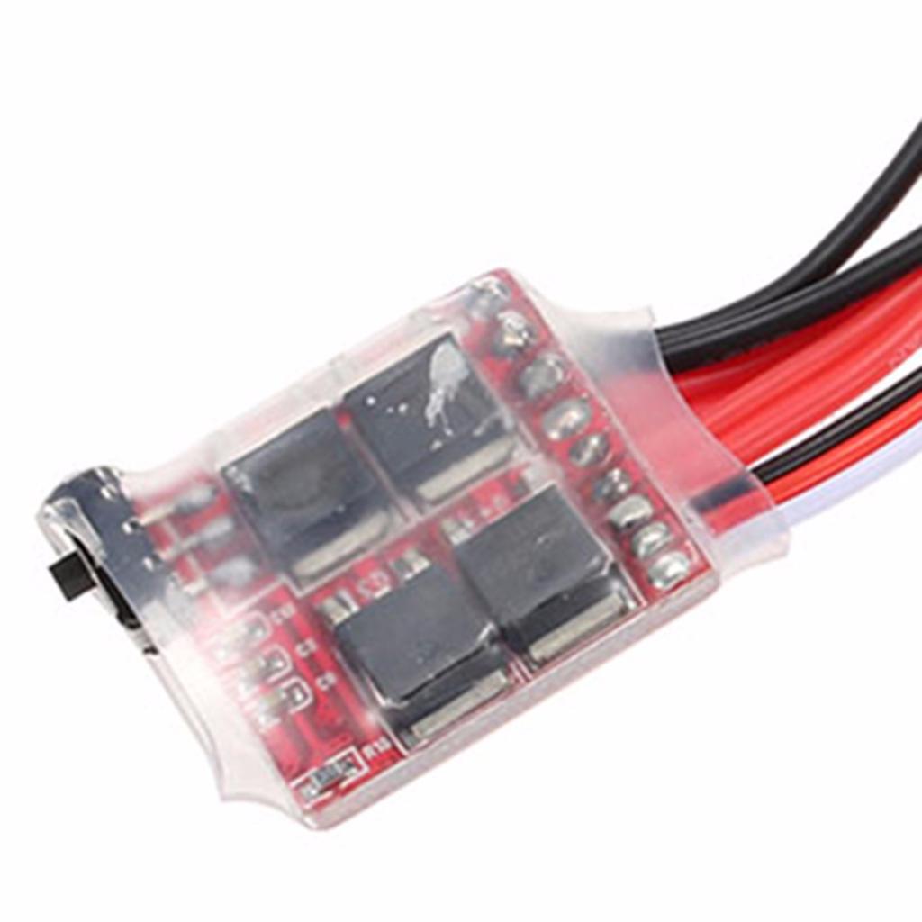 Cheap PDPO 30A Mini Brushed ESC Brush Electronic Motor Speed Controller For RC Car Joom