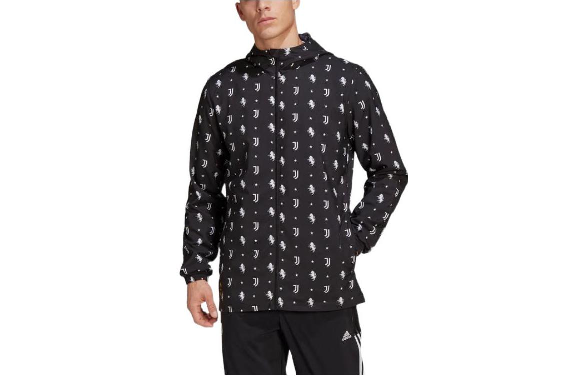 Adidas Jackets Men s Black Crew Neck Moderate Other HB6013 M