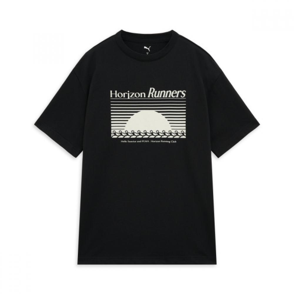 Puma Short Sleeve Tee Hello Sunrise XS
