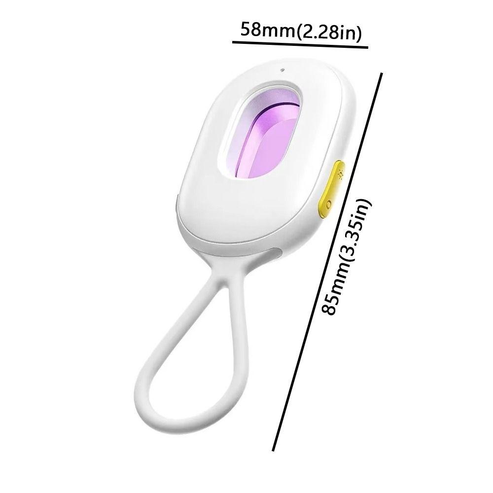 Rechargeable Hidden Camera Detector LED Light Security Alarm Detector  Anti-Spy