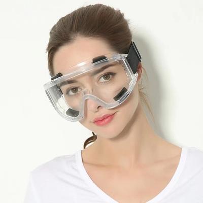 Ochranné brýle proti prachu odolné proti stříkající vodě Pracovní laboratorní brýle Ochrana očí Průmyslový výzkum Ochranné brýle čiré zorníky