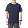 Puma Comfortable Breathable Round Neck Short Sleeve T-Shirt Men Tops Blue 658615-06
