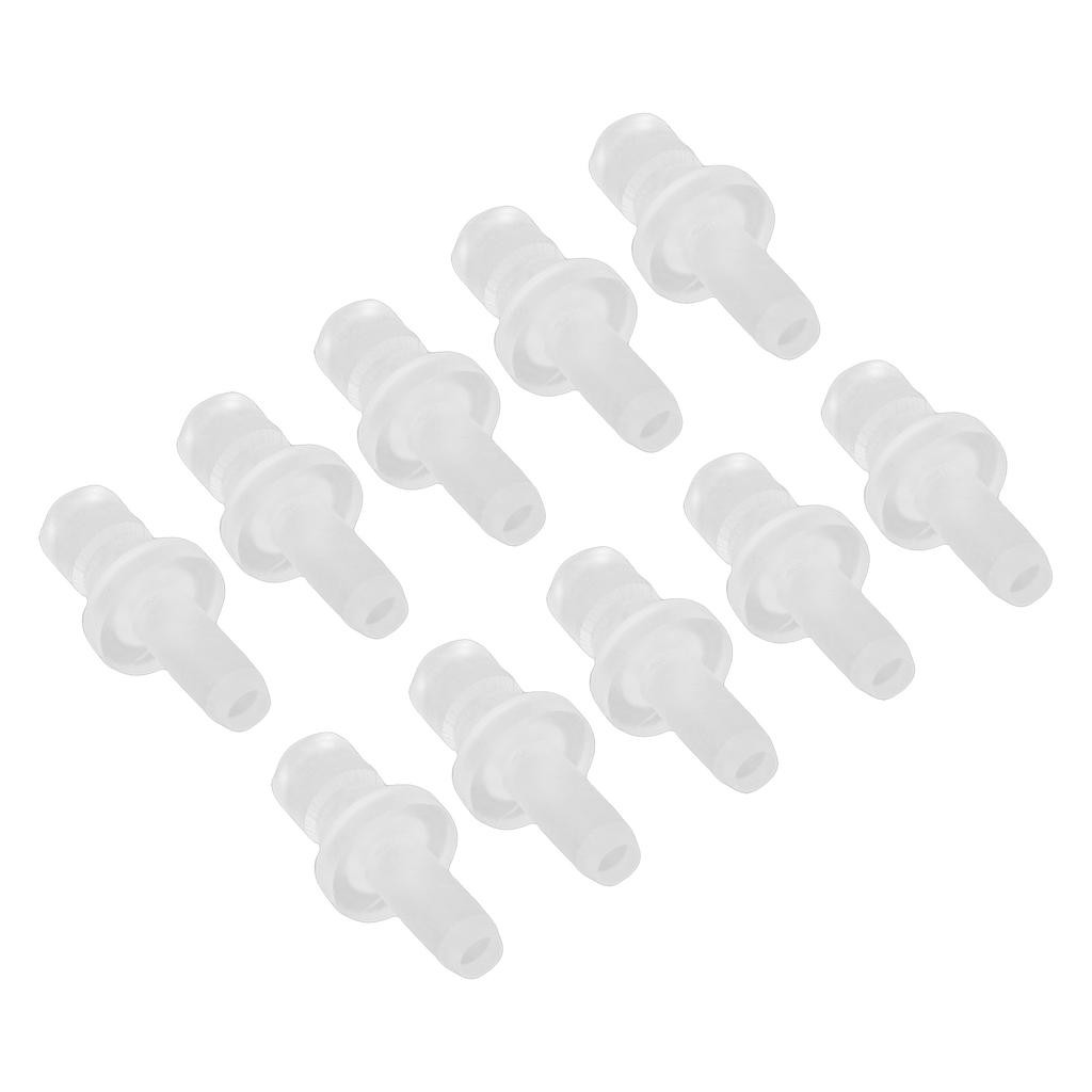 10pcs Milk Tube Connectors Fit for Jura Coffee Machine Transparent Plastic Milk Pipe Connectors
