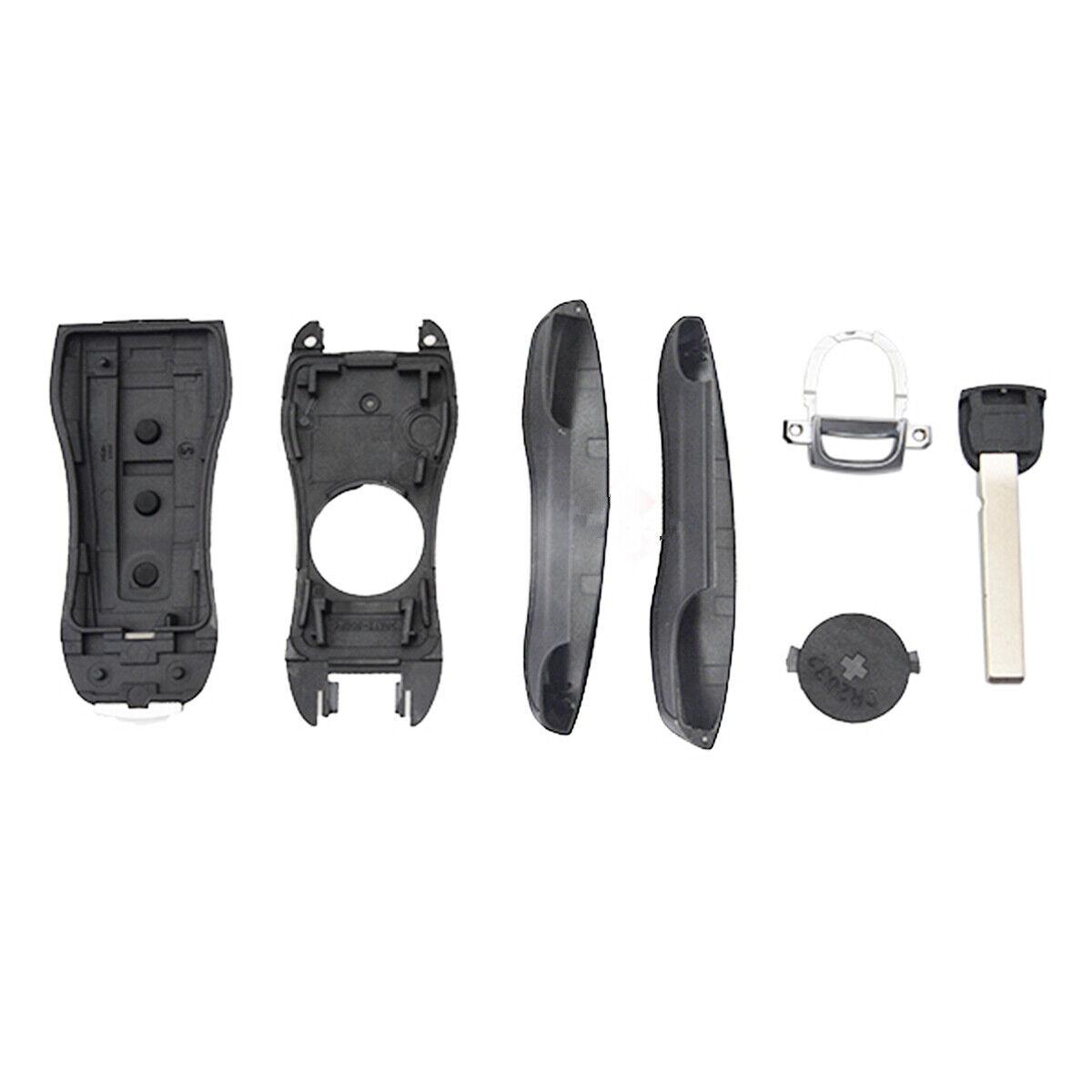 3 Buttons Remote Smart Key Fob Shell Case for Porsche Cayenne (9Y0) -2024