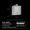 Sneke Portable 316 Stainless Steel Hip Flask