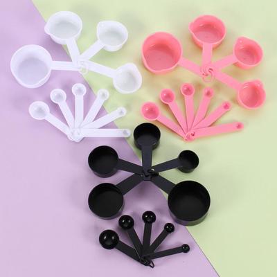 10Pcs Measuring Spoons Cups Set Kitchen Baking Coffee Measuring Tool  Scoop Set