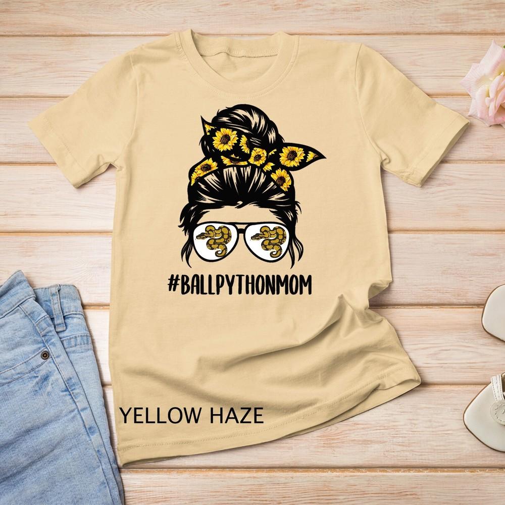 

Messy Pun - Ball Python Mom Snake Ball Python T-Shirt Unisex T-shirt M