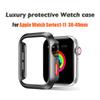 Hard PC Protective Case Frame Bumper Cover for Apple Watch 42mm 44mm 45mm 46mm 49mm Iwatch Series11 10 9 8 7 6 5 4 3 2 1SE Ultra
