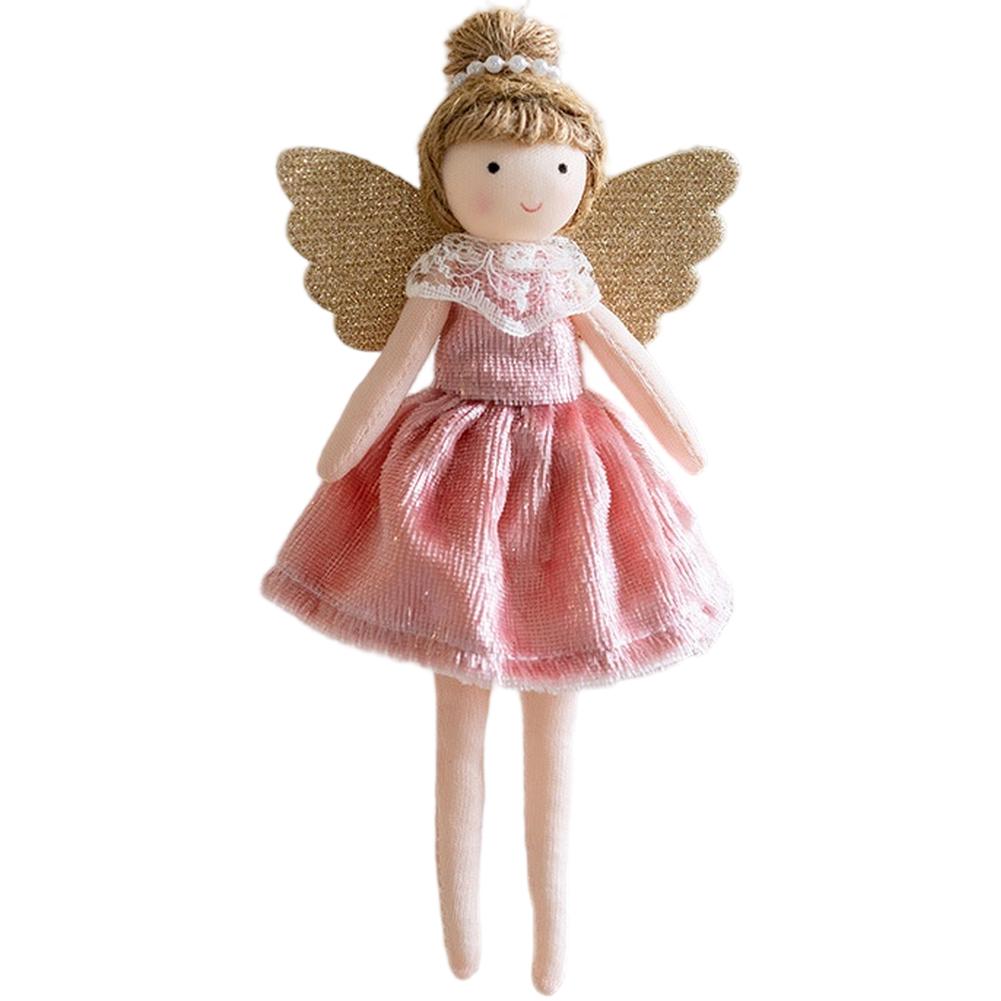 

Christmas Angel Ornament Hanging Decor Soft Cloth Pendant