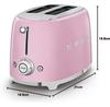 Тостер Smeg TSF01PKEU