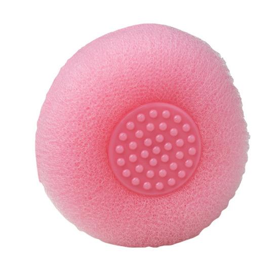 Sunflower Suction Cup Bath Scrub Sponge Deep Exfoliating Massage Skin Pampering Bath Sponge Shower Gel Foam Maker