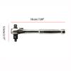 1/4" 3/8" 1/2" Drive Ratchet Wrench Professional Heavy Duty Ratchet Quick-release Reversible Ratchet Spanner 72-Tooth