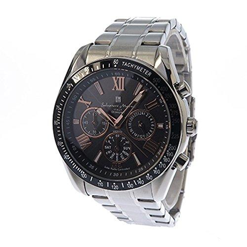 Salvatore Marra Radio Wave Solar Chronograph Wristwatch