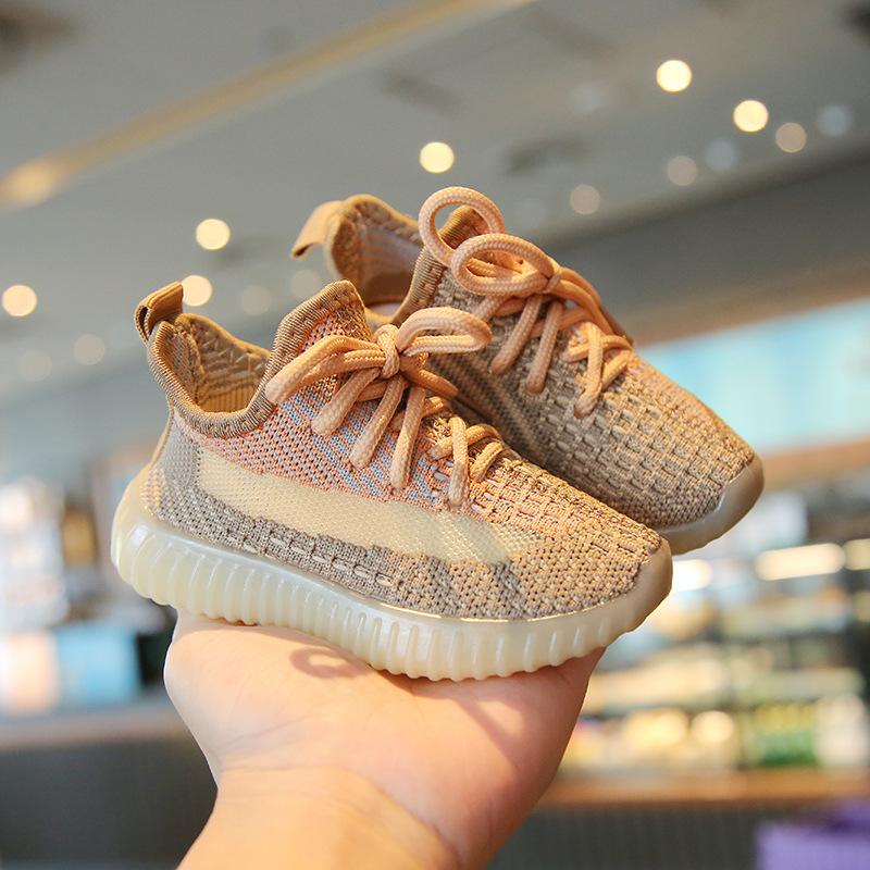 1-7 years old coconut sneakers running shoes single shoes boys shoes spikes weaving tide dad shoes children's shoes spring autumn summer