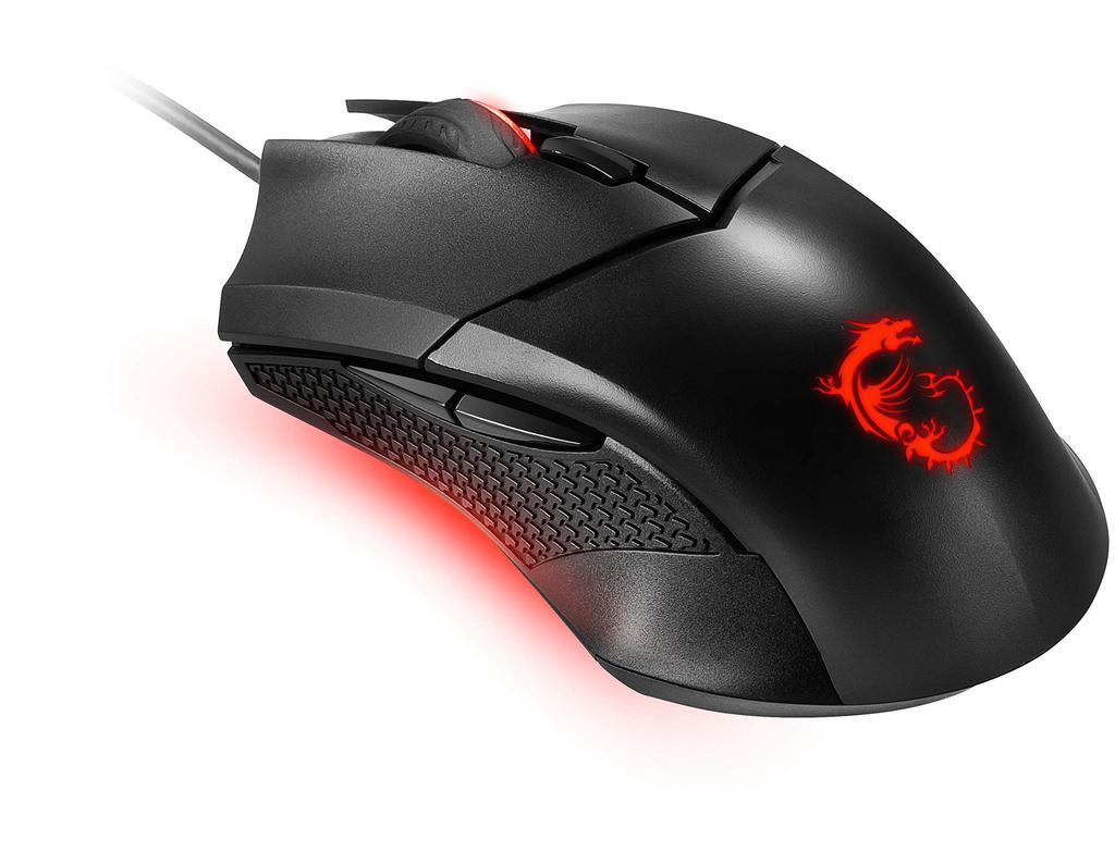 MSI Clutch GM08 PixArt PAW 3519 Optical Sensor Gaming Mouse
