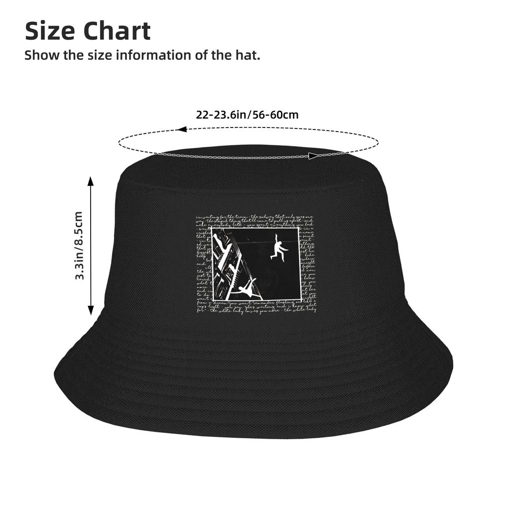 Elliott Smith Bucket Hat For Couple Fisherman Hats Casual Fishing Caps Breathable Harajuku Design Sun Hats