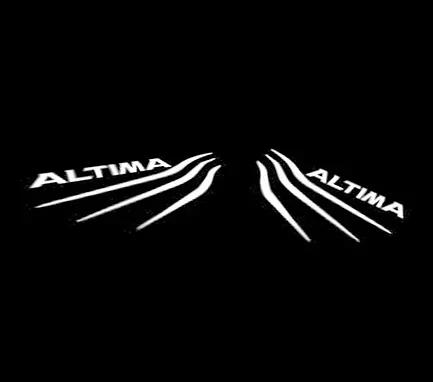 

2PCS Car Door Welcome Light Led HD Projector Lamps For Nissan Altima Coupe Sedan 2005 2008 2013 2015 2018 2019 2020 Accessories 2PCS