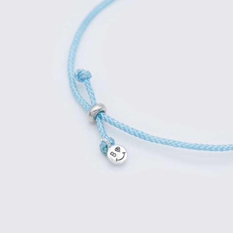 BONBEAU Schlichtes Herz Farbe Knoten Armband