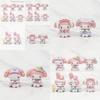 Cute My Melody Pvc Figurine Adorable Collectible Blind Box Cake Car Ornament