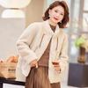 Pasit Women's New Chinese Style Faux Fur Coat