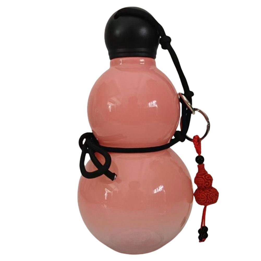 2025 New 800ML Large Capacity Wine Bottle PC Creative Water Kettle Sports Vintage Chinese Retro-Inspired Gourd Water Bottle