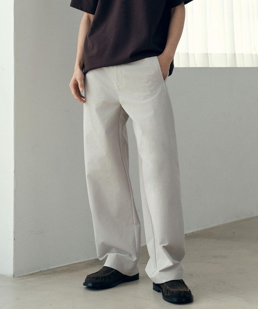 MINDBRIDGE Curved Semi-Wide Daily Pants - 4 Colors