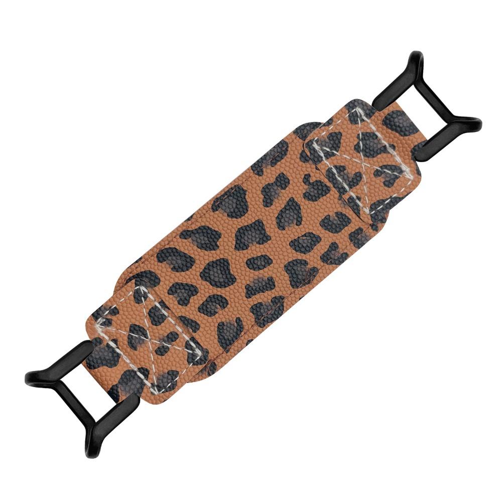 

Leopard Print Tablet Hand Strap PU Leather Elastic EReader Holder Security for Kindle/Kobo/Voyaga/Lenovo/Sony 6-8 E-Book Tablet