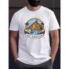 Nicaragua Volcano Pattern Print Men'S T-Shirt - Men'S T-Shirt, Short-Sleeve T-Shirt, Men'S Tee Shirt