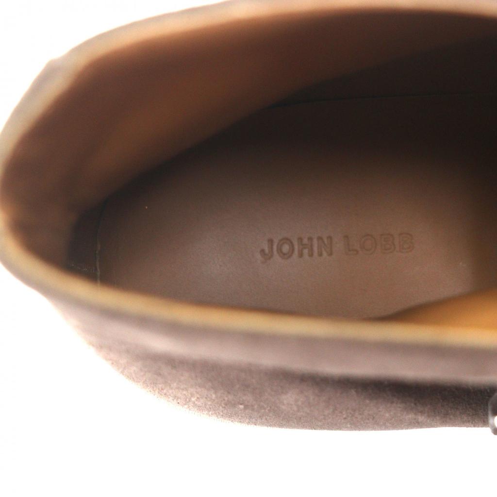 Ausgezeichnete John Lobb High-Top-Sneaker HOWELL BOOTS Gurege Wildleder 6 318 Gebraucht