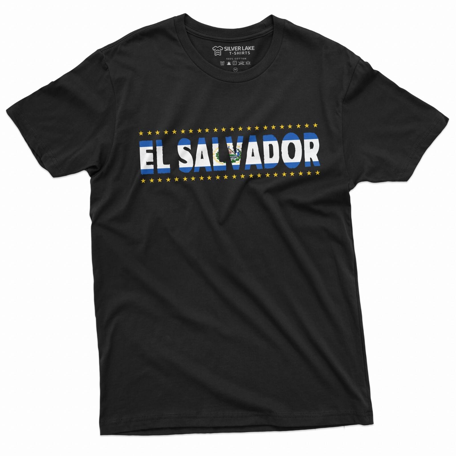 El Salvador Flag Shirt El Salvador Gifts El Salvador Patriotic T-Shirt Mens Womens Tees Top 3XL