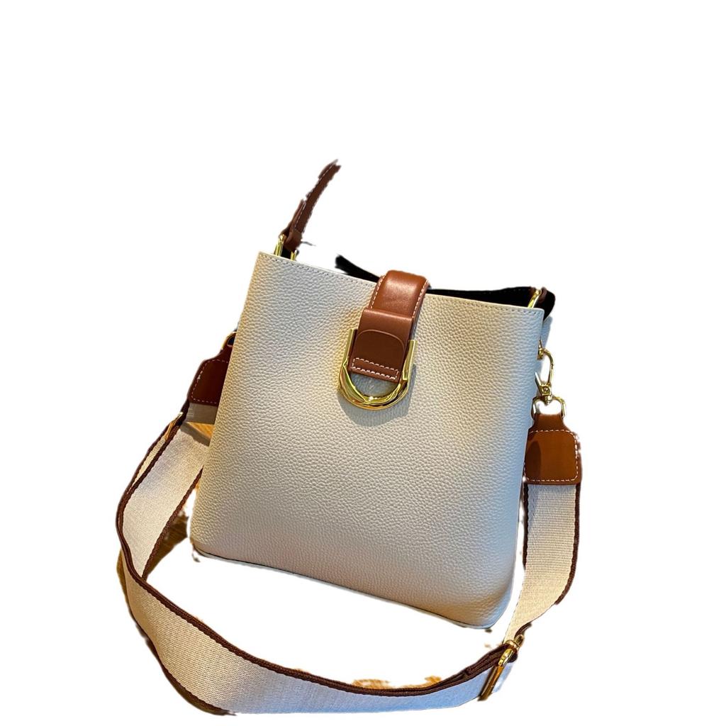 Torby damskie ze skóry bydlęcej, Torby damskie crossbody na jedno ramię, Modne o dużej pojemności, Torby typu bucket z miękkiej skóry o dużej pojemności