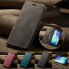 Retro Magnetic Card Solt Wallet Flip For iPhone 17 Pro Max 16 15 14 13 12 11 Plus 17air 16E Kickstand Slim Business Pocket Cover