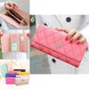Elegant Lady Faux Pu Leather Long Purse Clutch Card Wallet With Timeless Appeal