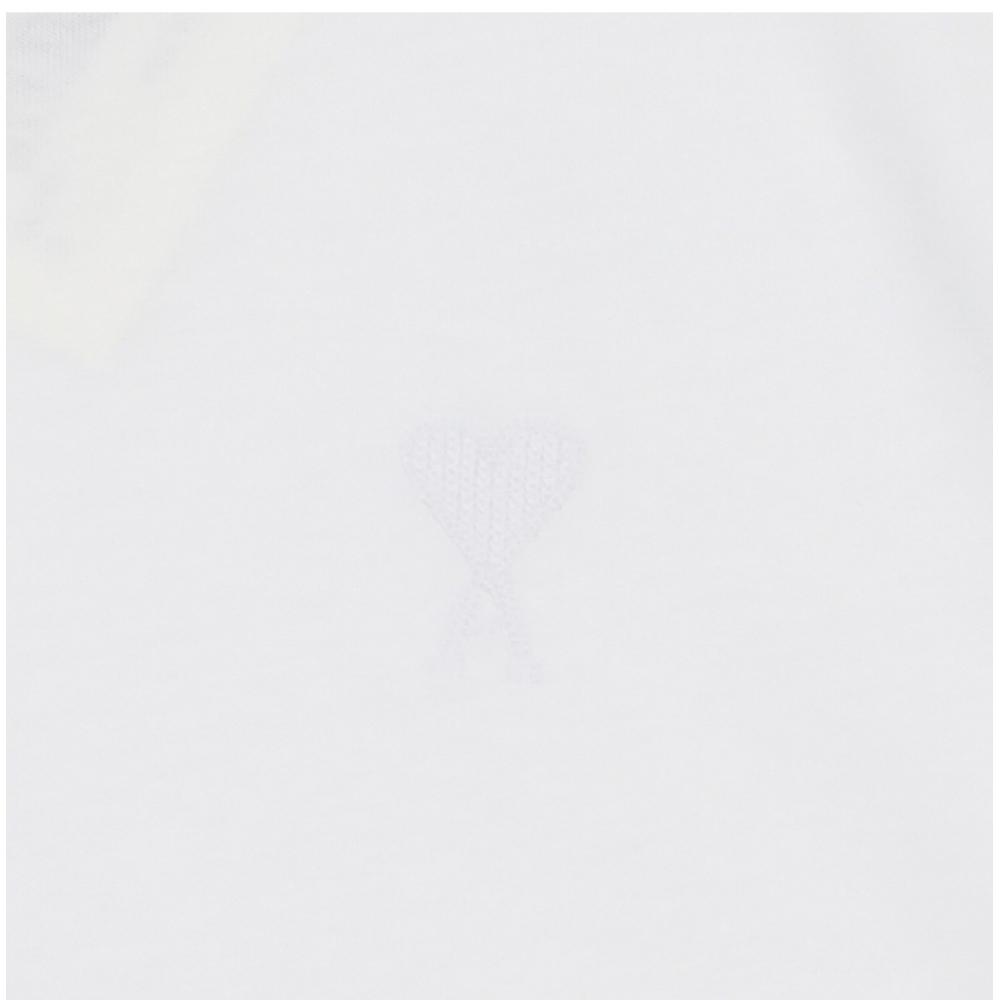 Ami Amie De Queue Tonal Small HearT Logo T shirT bfuTs003