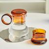 Glass Pitcher with Cup Lid Kettle Glass Set Teaware Teapots Pitcher Water Filters Water Jug Water Carafe Glass Bottle
