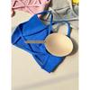 Cross-Back Beauty Back Sports Bra with Shockproof Support for Fitness, Yoga, and Training for Women