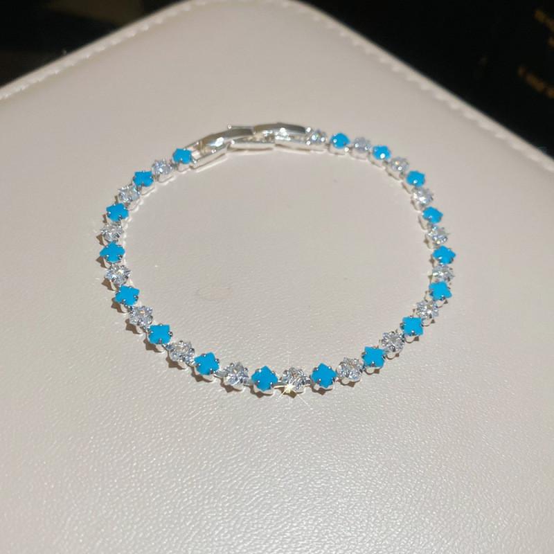 Zircon Round Minimalist Fashion Bracelet For Women Gift Wefare