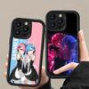 ReZero Rem Ram Thicken TPU Mobile Phone Case for iPhone 17 16 15 14 13 12 11 Air Pro Max Plus Colorful Cover