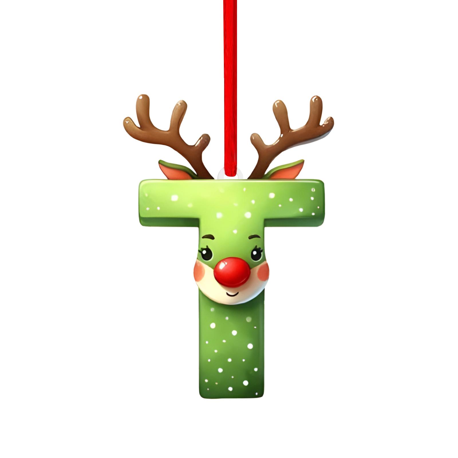 

26 букв,Рождество,Украшения,Акрил,1 One Size